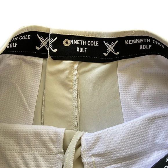 Kenneth Cole Men’s 38X32 performance Stretch Golf Pants Stone NWT - Picture 10 of 11